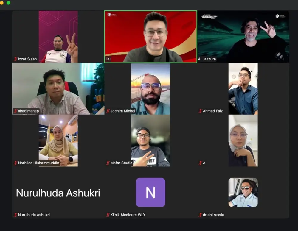 [Gambar Tangkapan Skrin Peserta Zoom 1]